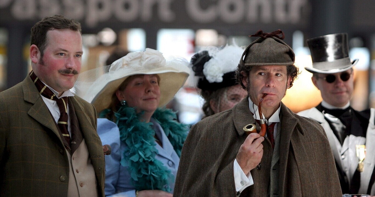 Sur l'île d'Utakos, le meilleur Sherlock prend vie, s'inspirant du roman et du film.