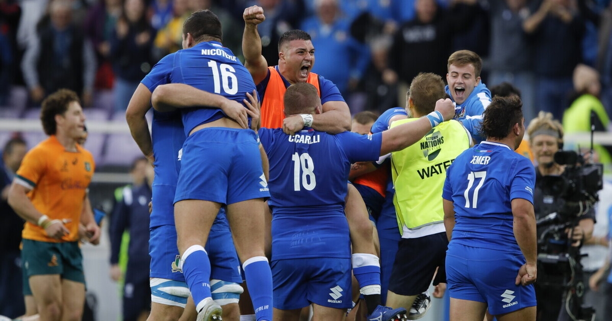 O rugby italiano pede ajuda a Velasco.