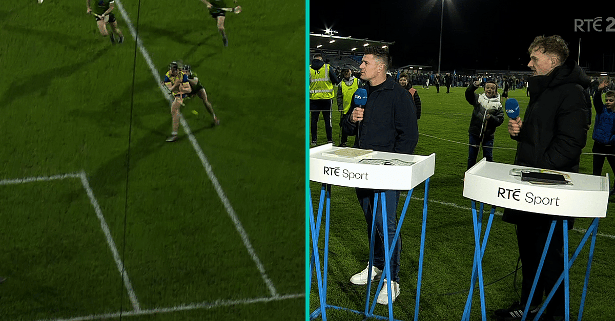 Los expertos de RTÉ están desconcertados por la controvertida decisión que tuvo un gran impacto en la final de hurling de Dublín.