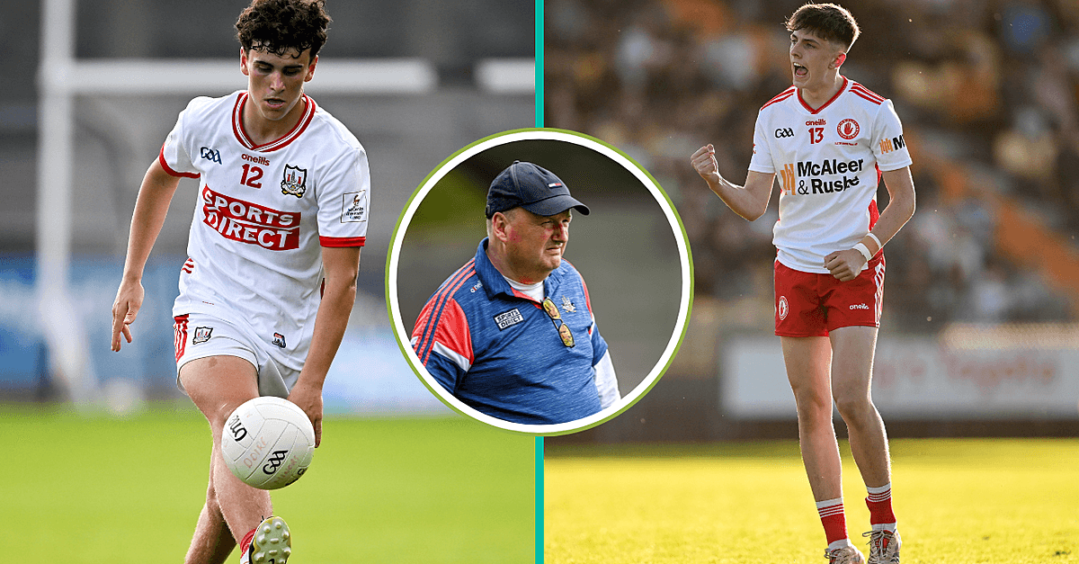 Cork GAA Boss Keith Ricken Takes Different Approach Into Tyrone Minor Final