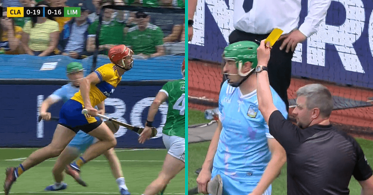 The Incident That Led To Clare's Penalty Sparked Black Card Debate