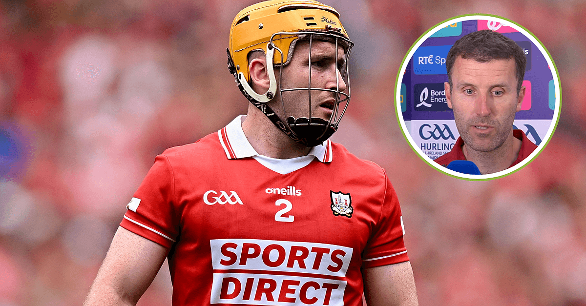 Ben O'Connor Makes Honest Admission After Cork's Galway Defeat