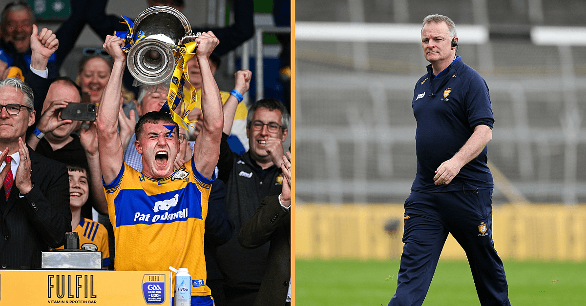 Clare Boss Explains Remarkable Turnaround After All-Ireland U20 Triumph