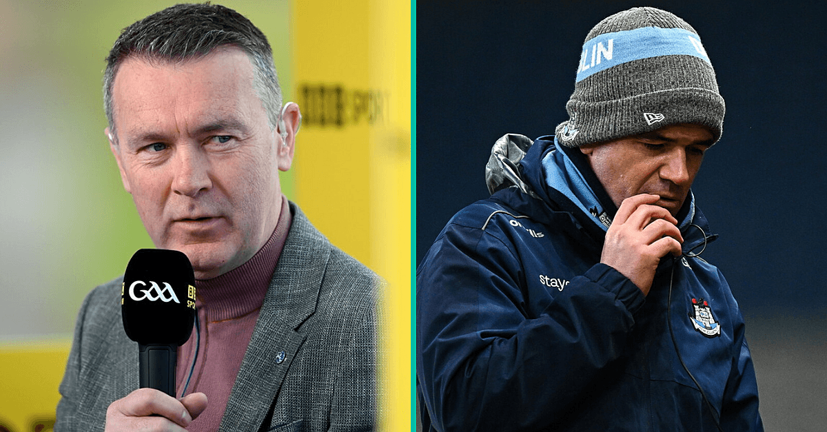 McConville Backed Ger Brennan For Radical GAA Protest In Dublin Vs Louth