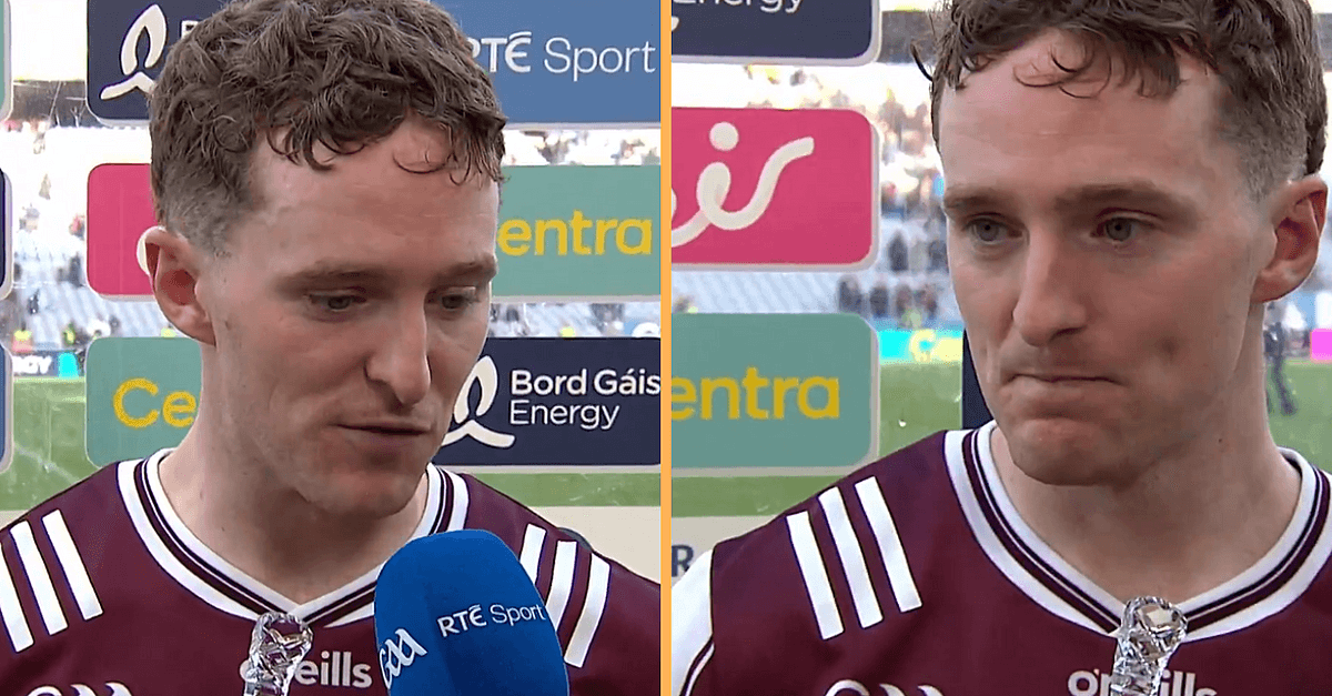 Tom Monaghan's Touching Tribute Steals Show After Galway Leinster Success