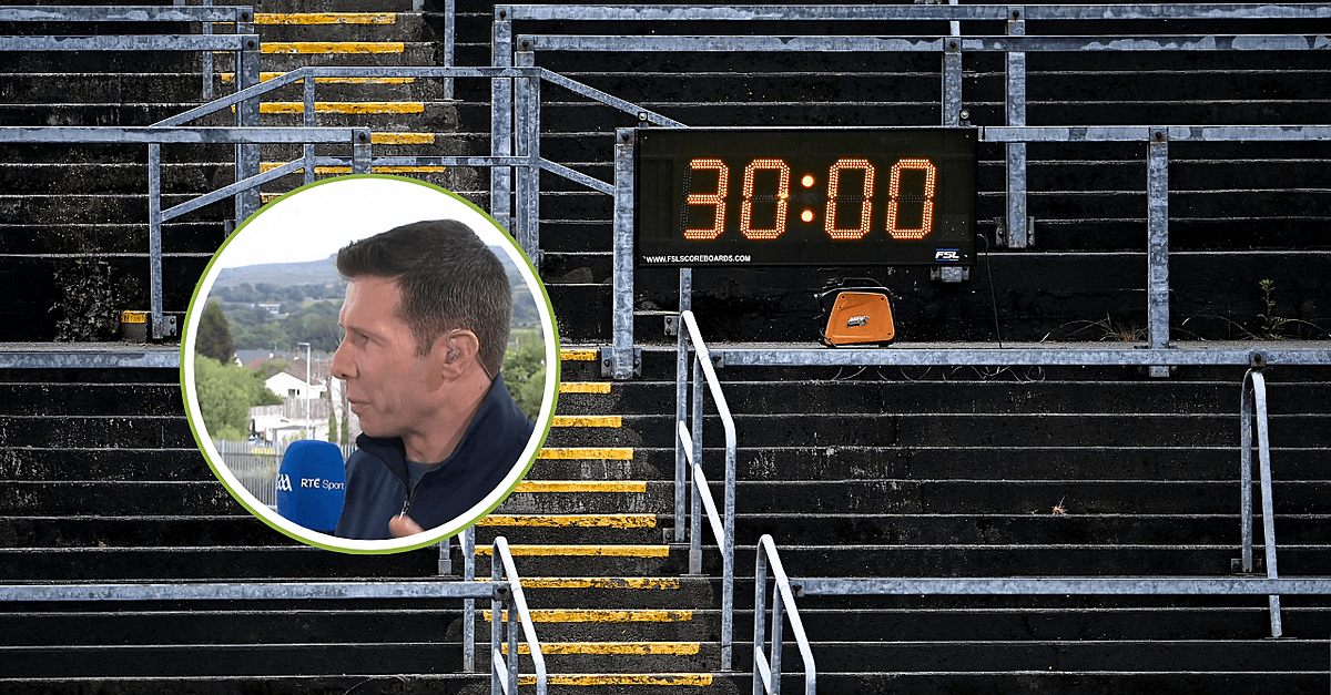 Seán Cavanagh Pinpoints Major Stadium Issue In Louth's Dramatic Armagh Victory