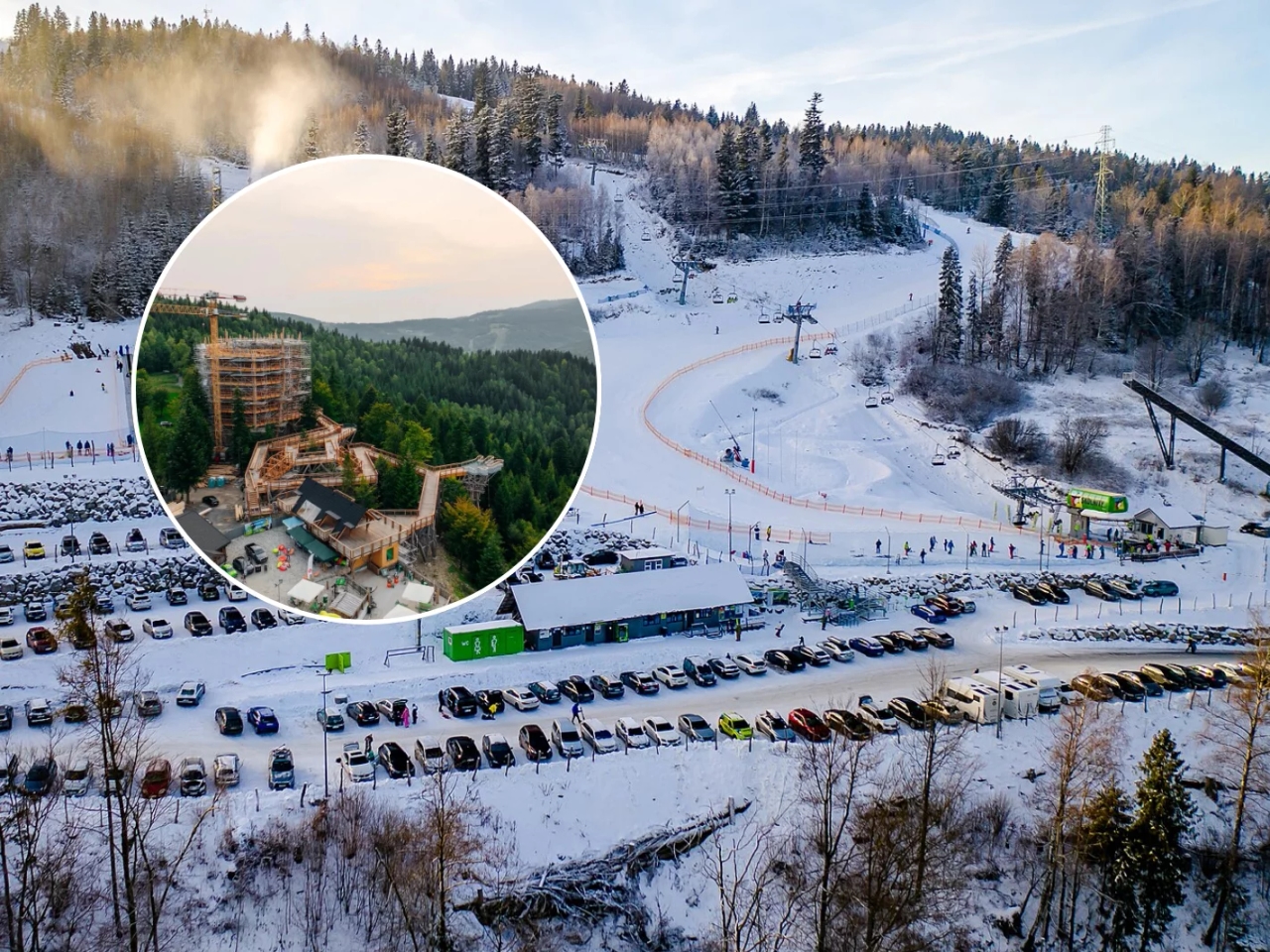 Een nieuwe attractie in de "Parel van de Beskiden". Zoiets heeft deze plek nog nooit eerder gezien.