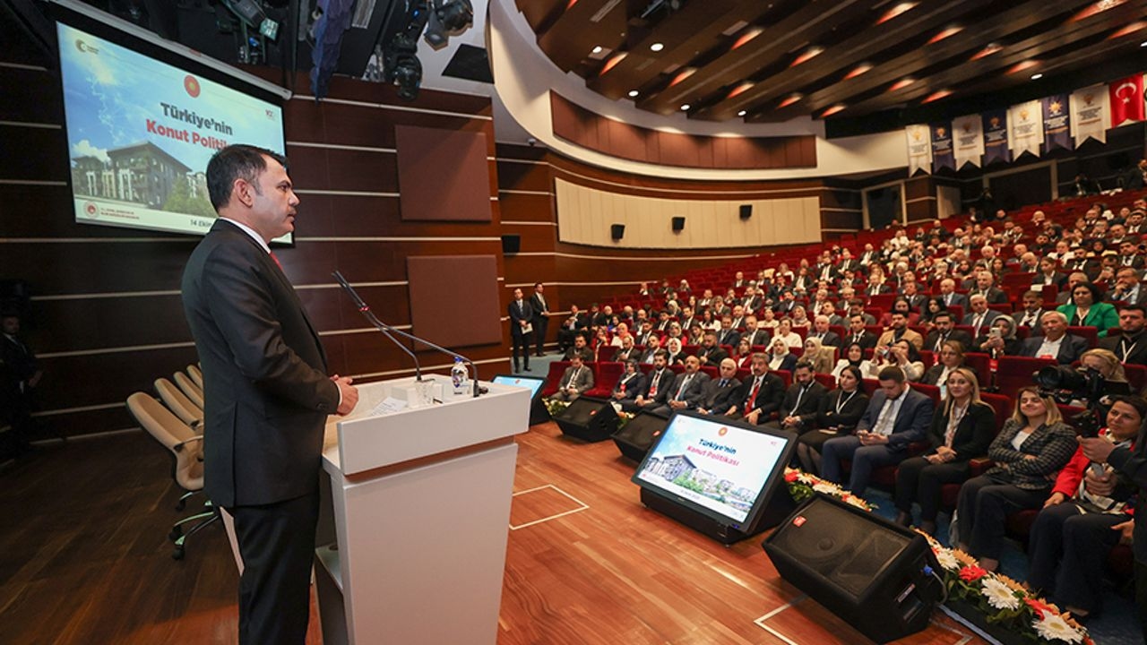 Minister Kurum explained urban transformation and post-disaster reconstruction efforts