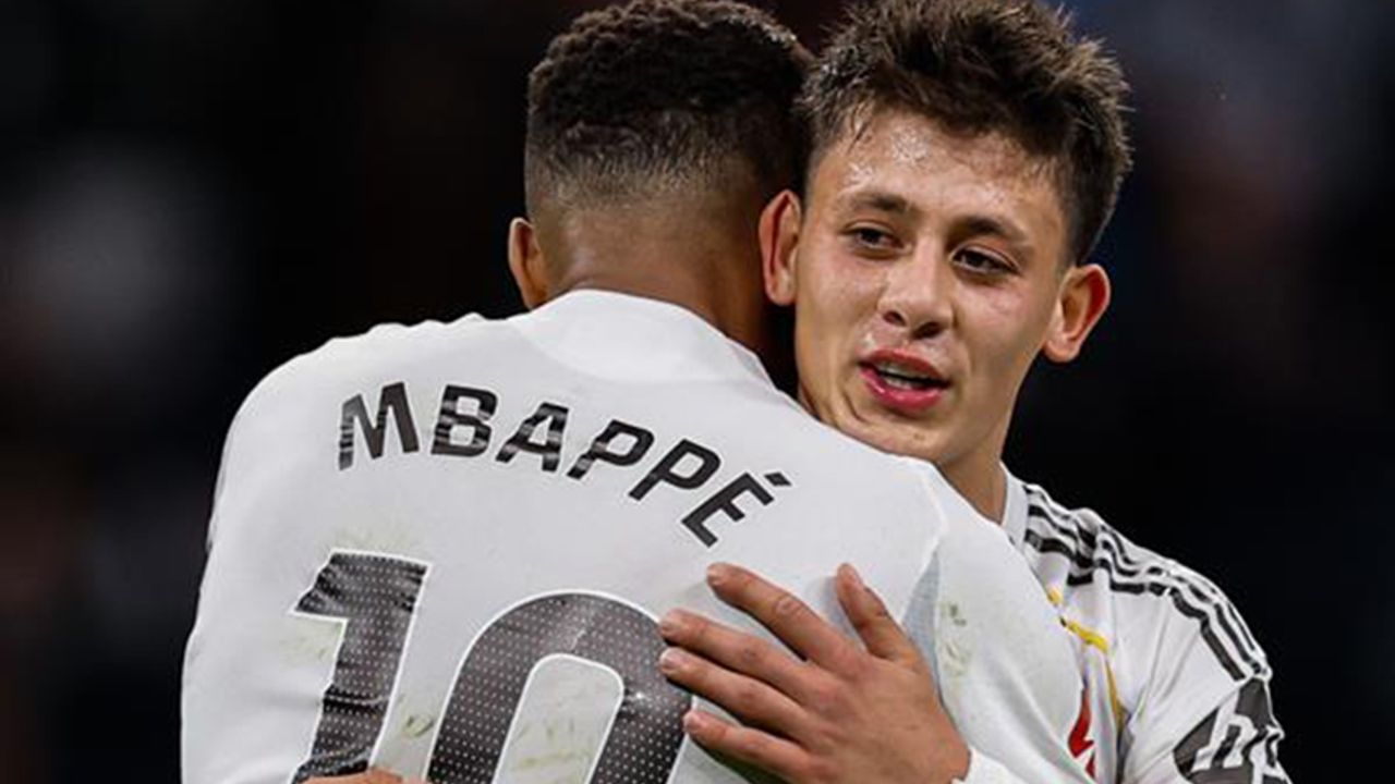 Arda Güler made 6 assists to Kylian Mbappe