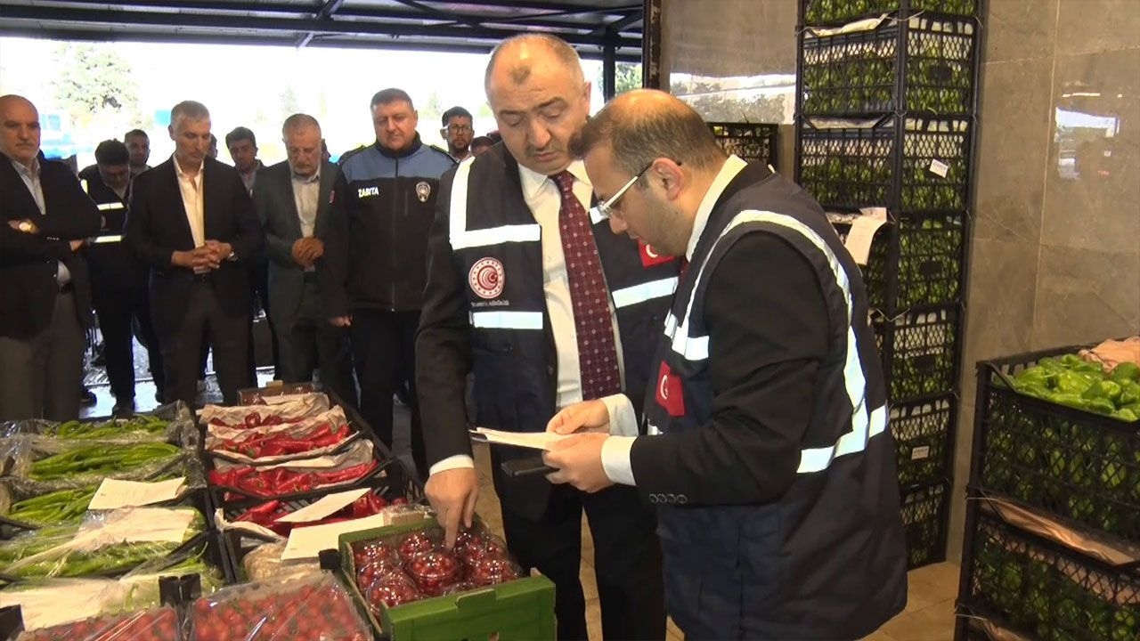 İstanbul’un en büyük halinde sıkı denetim