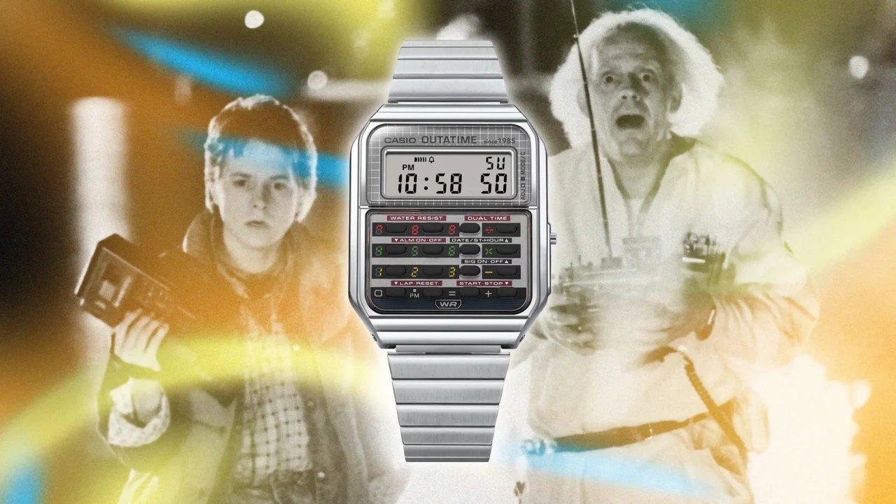 Casio Назад в будущее: легендарные часы-калькулятор возвращаются ограниченной серией