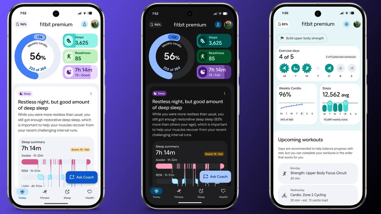 Google stellt KI-gestützten Gesundheitscoach für Fitbit-Nutzer in den USA vor