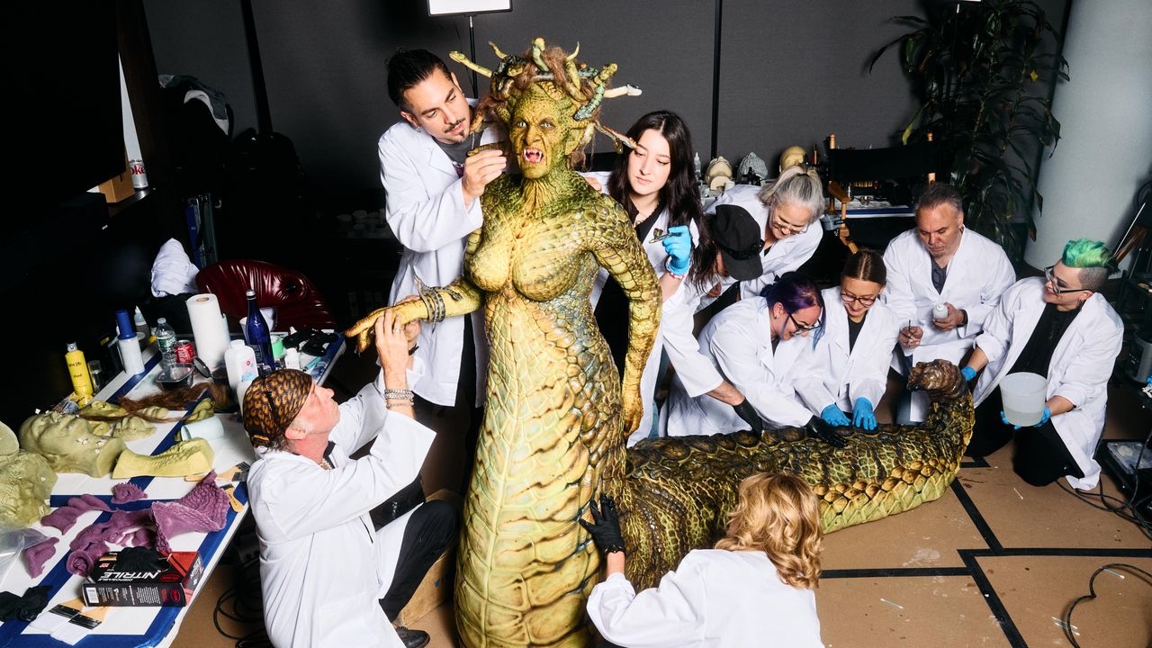 How Heidi Klum became Medusa for Halloween 2025: The model shares exclusive insights into her transformation with VOGUE.