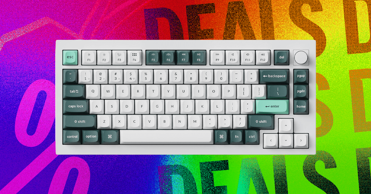 Ahorre $36 en un teclado de efecto Hall compacto y atractivo