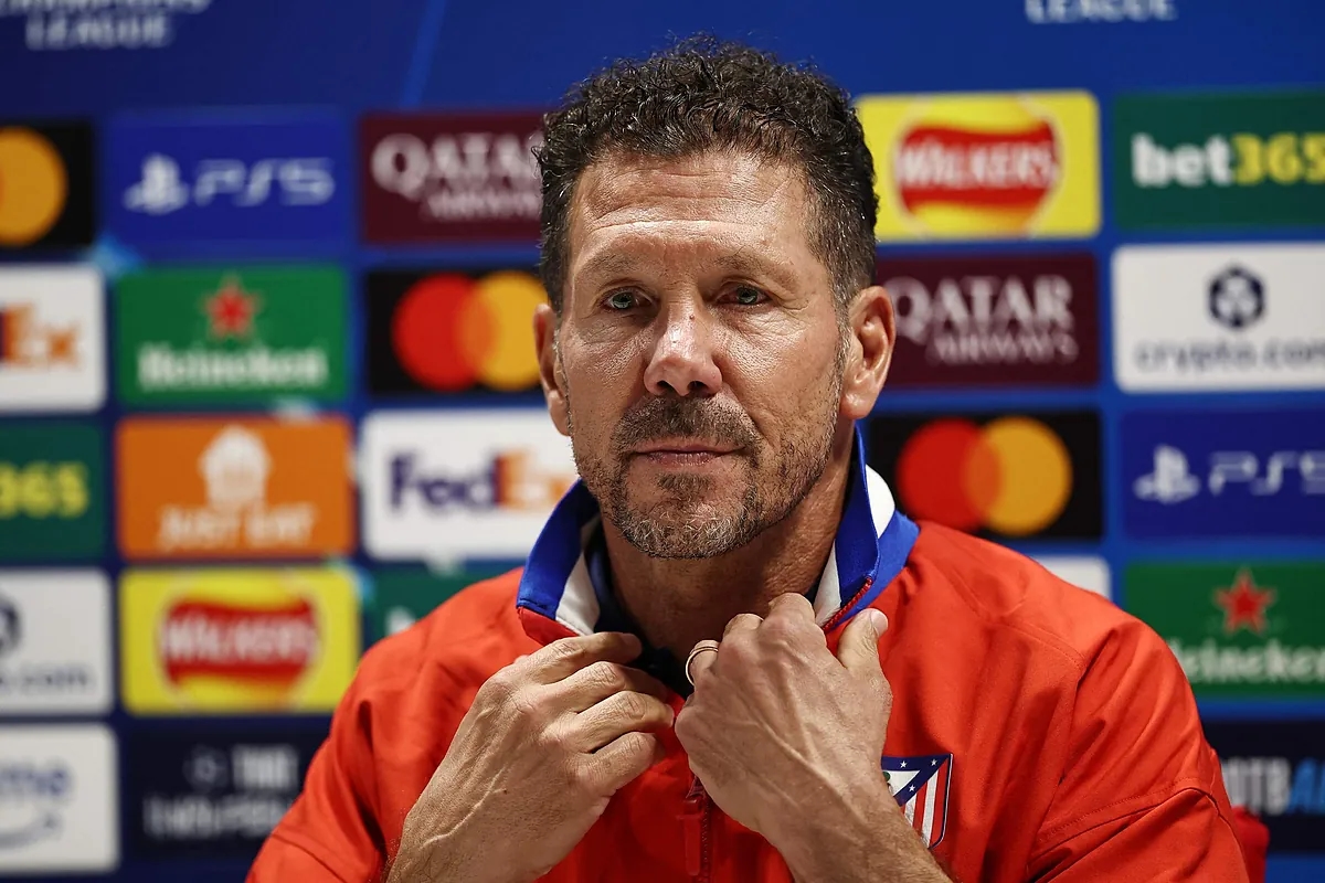 Simeone e seu segredo para enfrentar o Arsenal: "Não perca sua identidade, seja autêntico e respeitoso, e o trabalho valerá a pena no final."