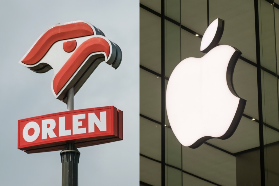 Orlen e Apple quebram recordes de valorização. A gigante polonesa vale uma fortuna