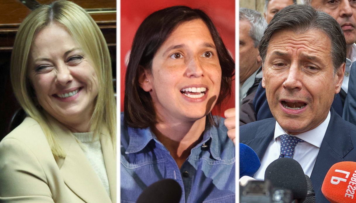 Politische Umfragen: Meloni durchbricht die 30-Prozent-Marke, Schlein legt zu, Conte bricht ein.