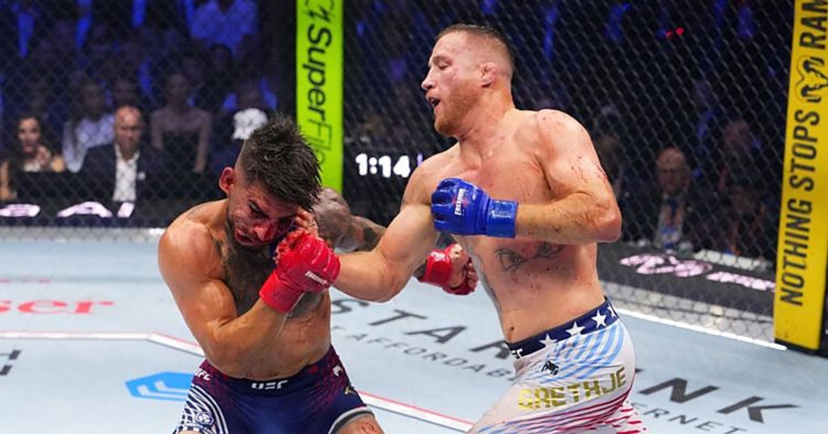 El dardo de Gaethje a Topuria tras su derrota: «Ya nadie va a pensar que es invencible»
