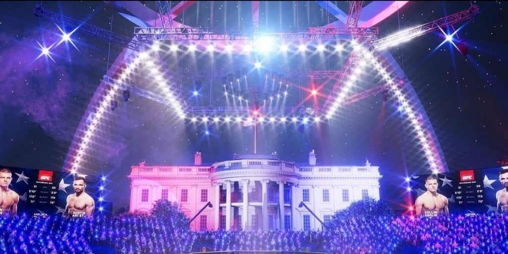 Вот как будет выглядеть историческое событие UFC в Белом доме.