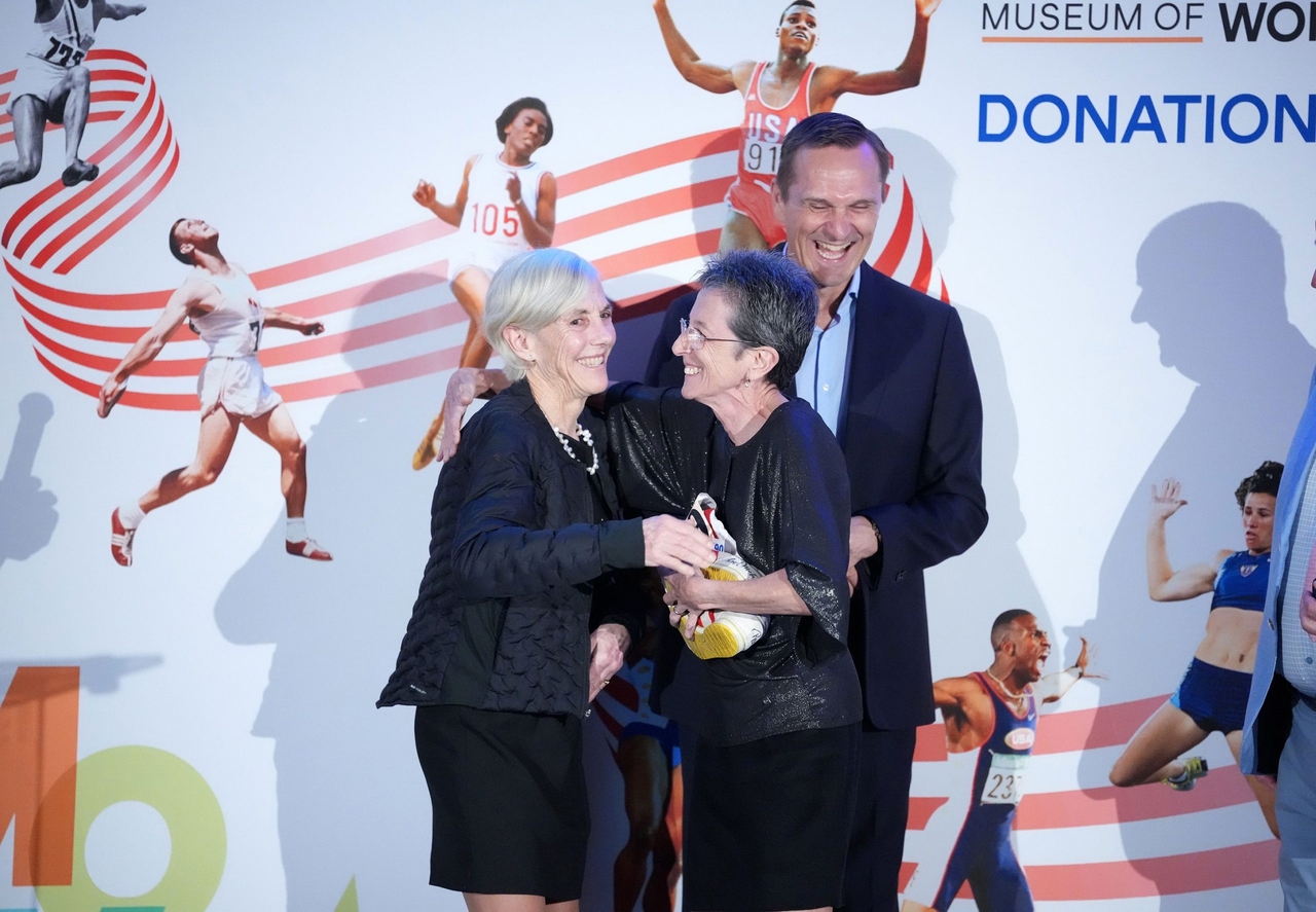 Rosa Mota wurde in New York für ihre legendäre Karriere im Sport geehrt.