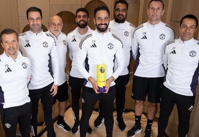 Rúben Amorim makes history: elected Premier League Coach of the Month.