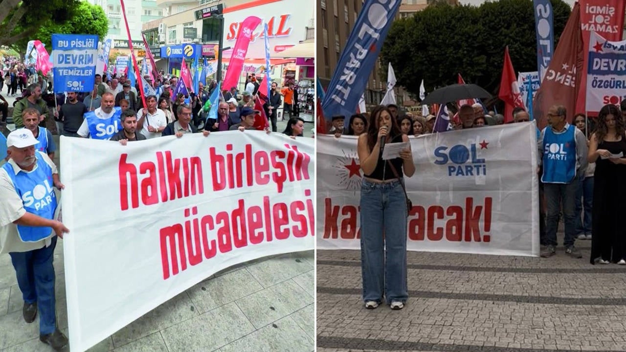 The Left Party called out from Tarsus: We will not compromise, we will send them away