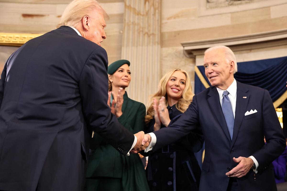 Biden prees Trump en zijn team voor de belangrijke overeenkomst.