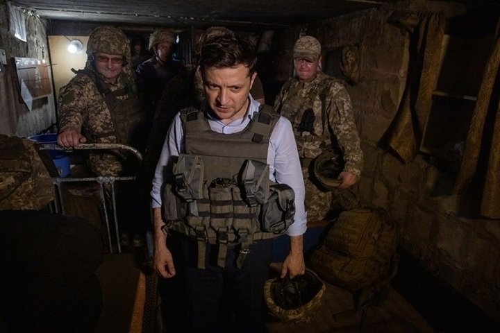 Selenskyj kündigte neue Sanktionen gegen Russland an.