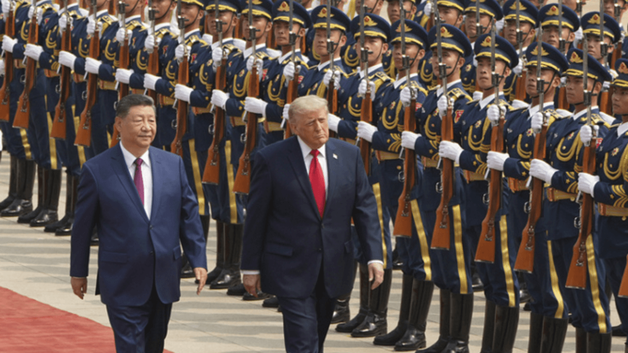 8,5 yıl sonra tarihi ziyaret: ABD Başkanı Trump ve Çin Devlet Başkanı Xi Pekin'de bir araya geldi