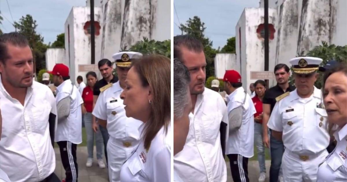 Gobernadora Rocío Nahle se viraliza por regañar a funcionario en público: ‘Tú no puedes firmarle a nadie’ (VIDEO)