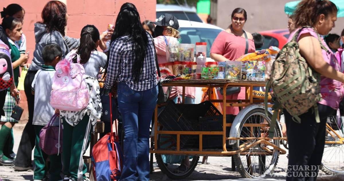 Coahuila: Cierra ciclo escolar con presencia de comida no saludable en planteles