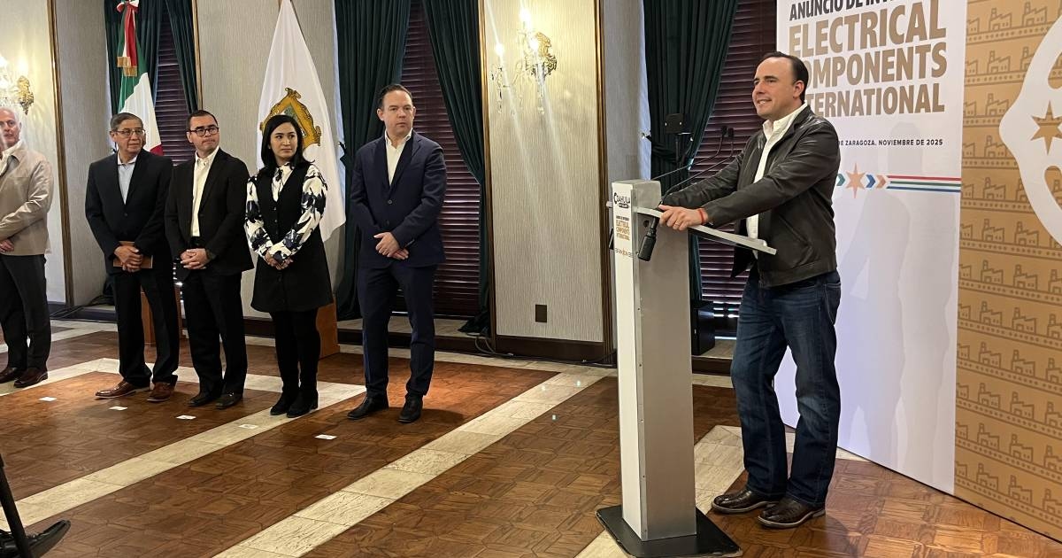 Torreón: Electrical Components International zainwestuje 600 milionów pesos i stworzy 1200 miejsc pracy