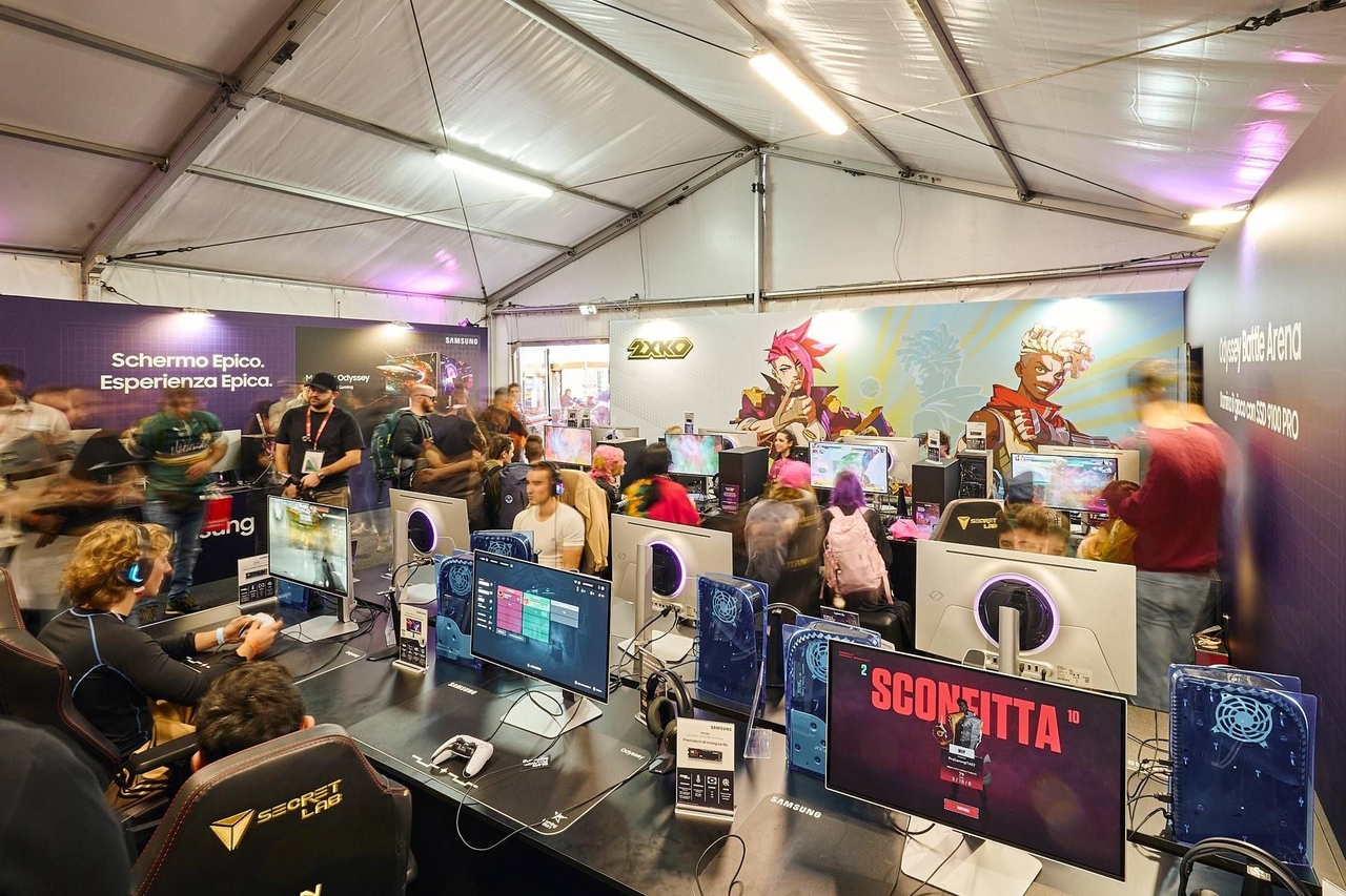 Samsung au Lucca Comics, aperçu de 2XKO et de l'avenir du jeu multiplateforme