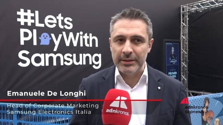 De Longhi (Samsung Itália): "O futuro dos jogos passa pela Samsung."