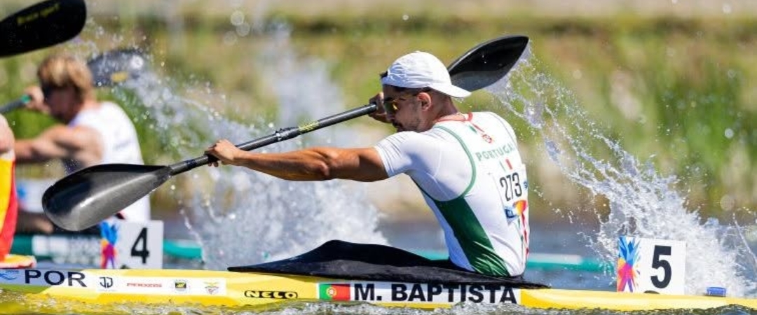 Messias Baptista vice-campeão da Europa de K1 200 metros