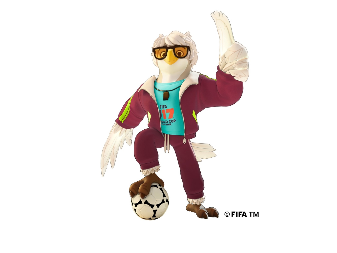 Сова Боры: Катар представил талисман чемпионата мира среди юношей до 17 лет, отдав дань уважения легендарному Милутиновичу