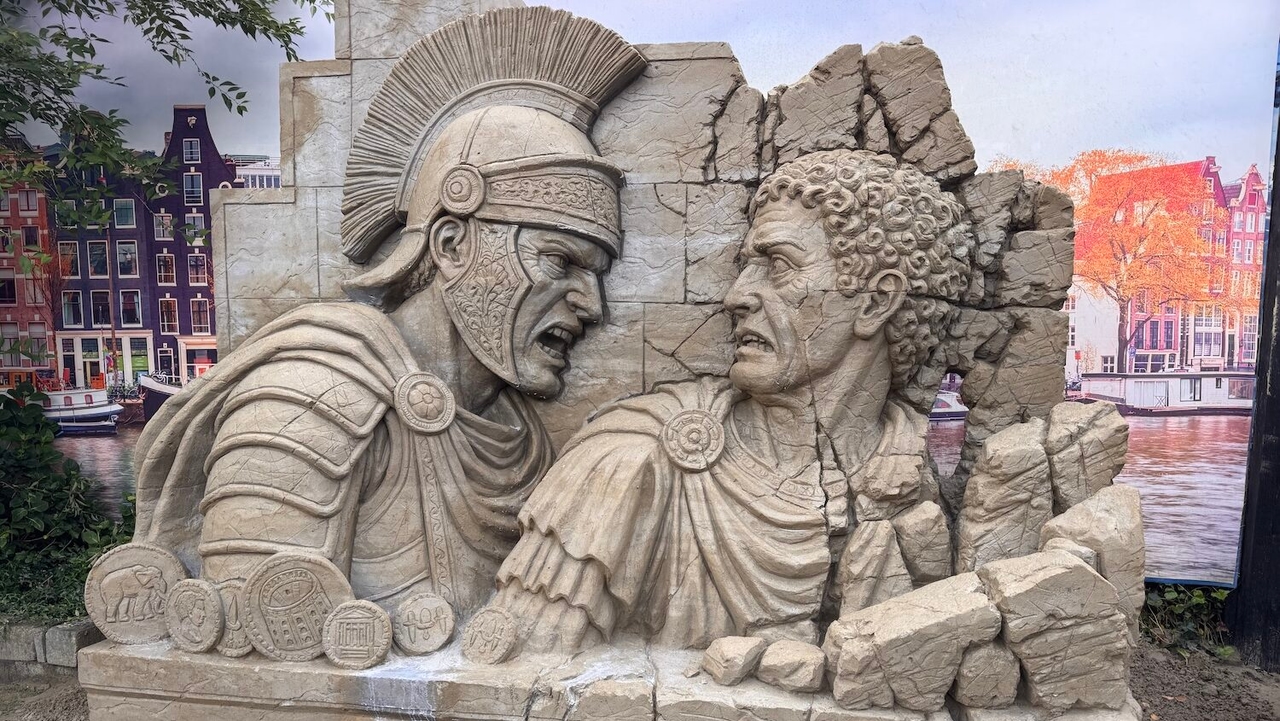 Dutch entry Eternal Rome wins sand sculpting competition