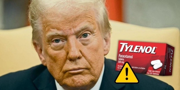 Trump tenta vincular o Tylenol ao risco de "autismo" pelo uso na gravidez.