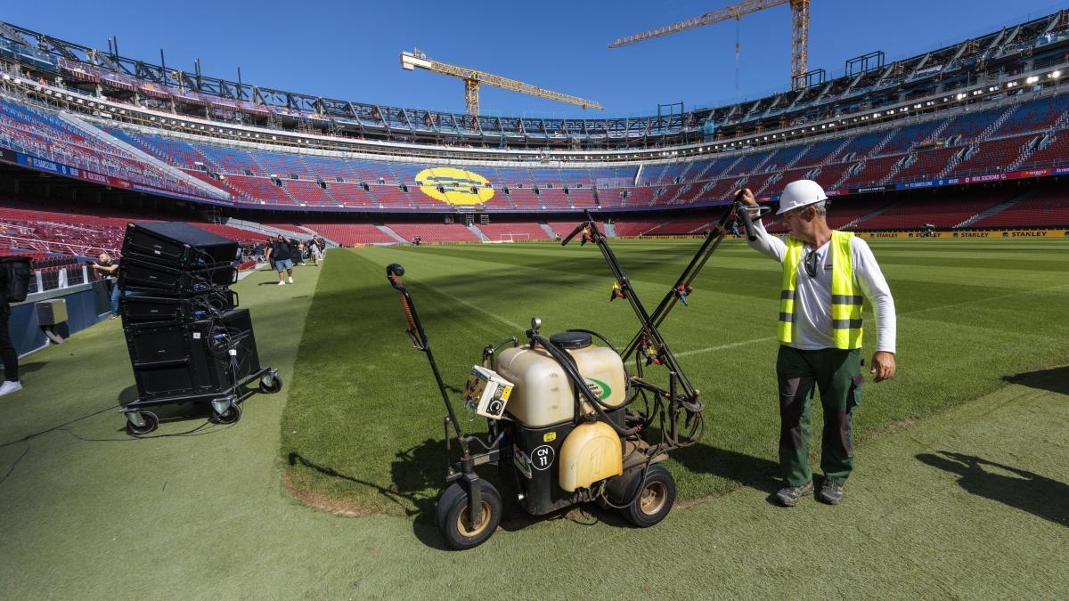 O Barça finalmente tem sua primeira licença de ocupação.