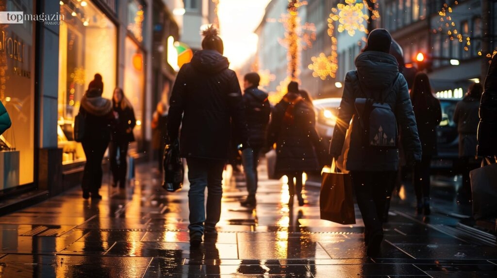 Frankfurt retailers report record visitor numbers at the start of the Christmas shopping season